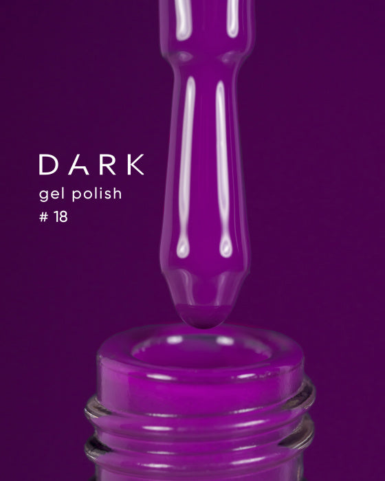 DARK GEL POLISH (NEW COLLECTION) 18, 10 ML