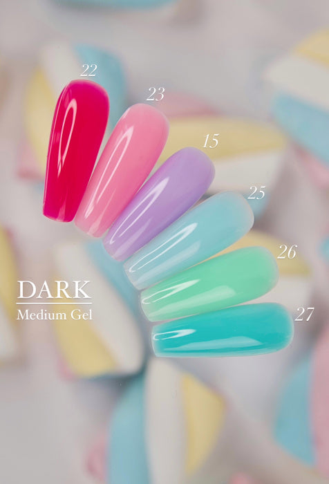 DARK MEDIUM GEL №23 (ОНОВЛЕННИЙ КОЛІР), 15 МЛ (БЕЗ ПЕНЗЛИКА)