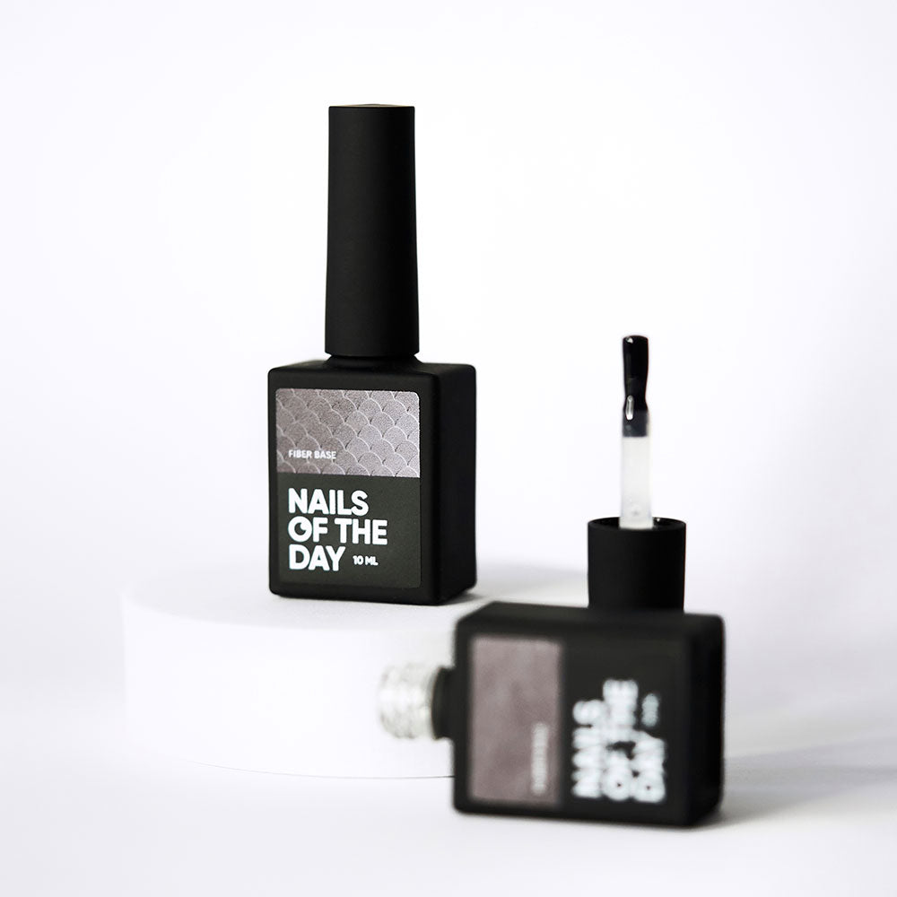NAILSOFTHEDAY Fiber base – база для нігтів з нейлоновими волокнами, 30 мл