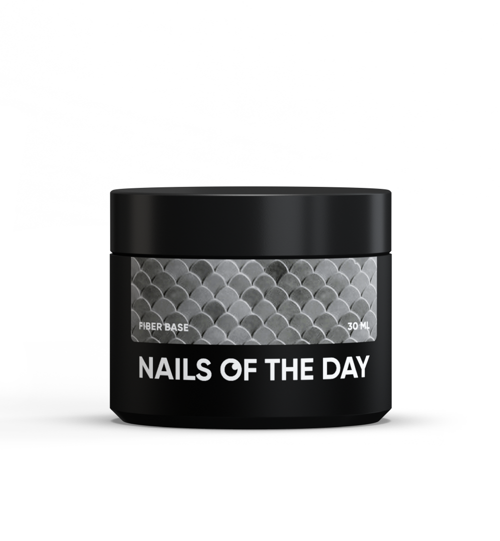 NAILSOFTHEDAY Fiber base – база для нігтів з нейлоновими волокнами, 30 мл