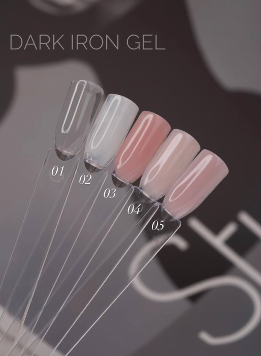 DARK IRON GEL №04, 15 ML (БІЛЬШ ГУСТИЙ)