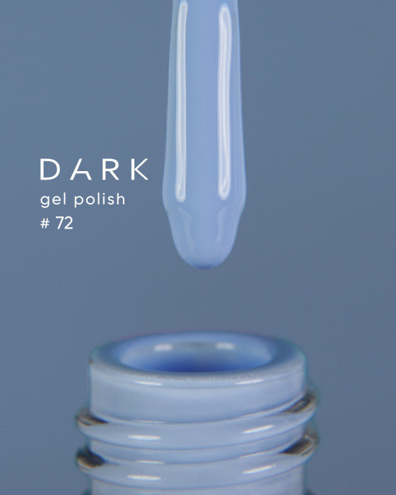 DARK GEL POLISH (NEW COLLECTION) 72, 10 ML