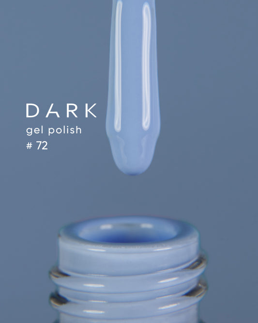 DARK GEL POLISH (NEW COLLECTION) 72, 10 ML